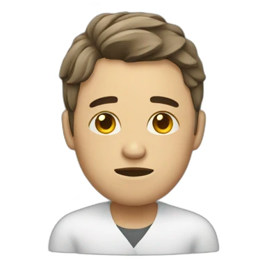 working and feeling not well sticker