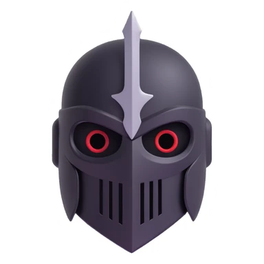 Black Knight head  sticker