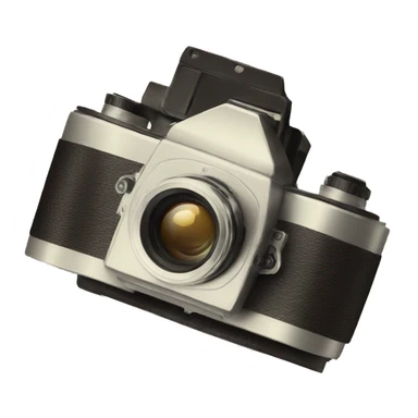 Analog camera film roll sticker