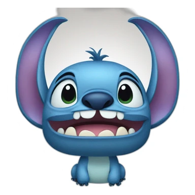 Stitch menotté  sticker
