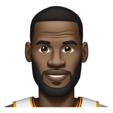 LeBron James au Cameroun sticker