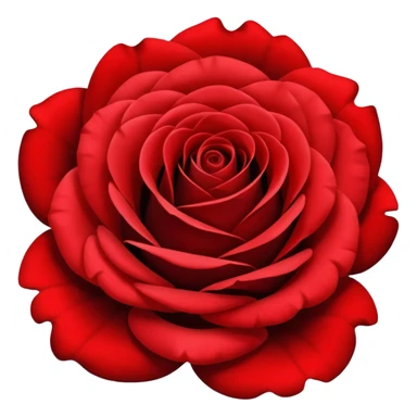 red and black  mix half  rose sticker