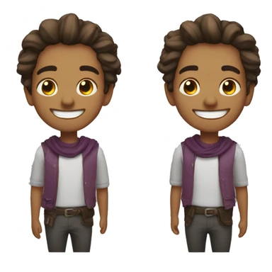 Rauw alejandro smiling sticker