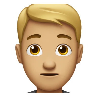 Concerned look sticker