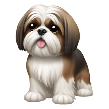 Shihtzu dog sticker