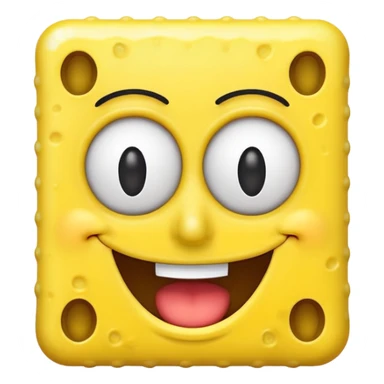 Make a SpongeBob emoji sticker