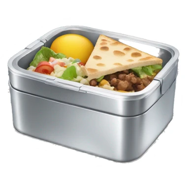 chrome lunch box sticker