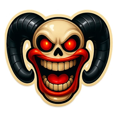 Recreate this image exactly, matching every detail, style, and composition. Subject must remain fully inside the image borders. High quality, retro sticker style. No changes from the reference. sticker