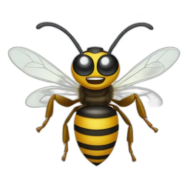 Hornet with a Raid sign sticker