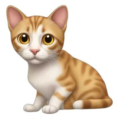 brad pitt cat sticker