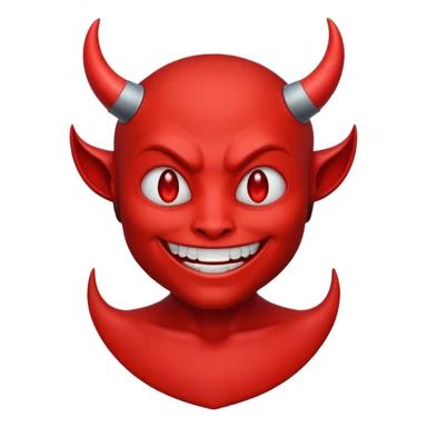 basic bot emojis devil sticker