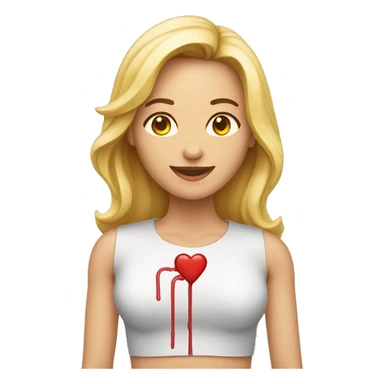 Mulher com hipertensão arterial  sticker