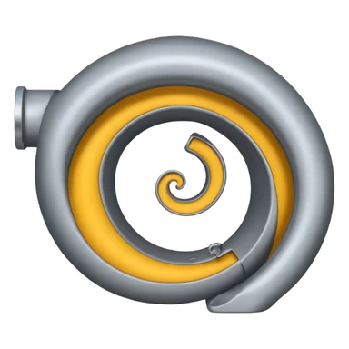 swirly grey slide sticker