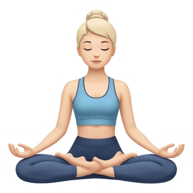 Yoga sticker