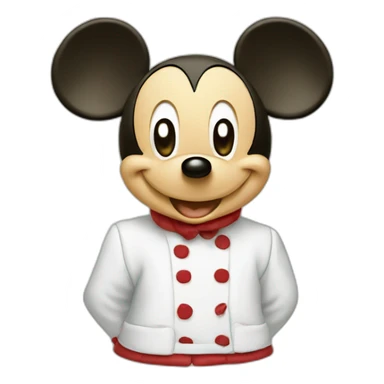 Mickey who smock sticker