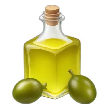 olive oil cube sticker