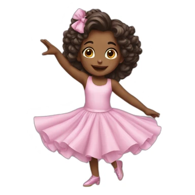 dance-littlegirl sticker
