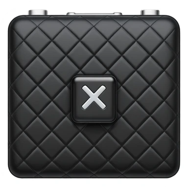 quilted battery sticker