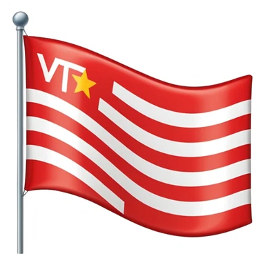 Tvk flag  sticker