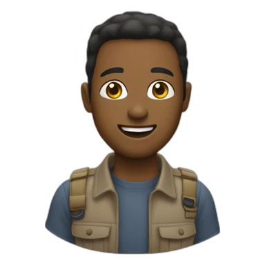 Chat sur une épaule sticker