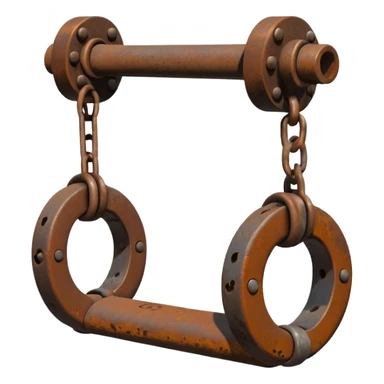 ankle shackle sticker