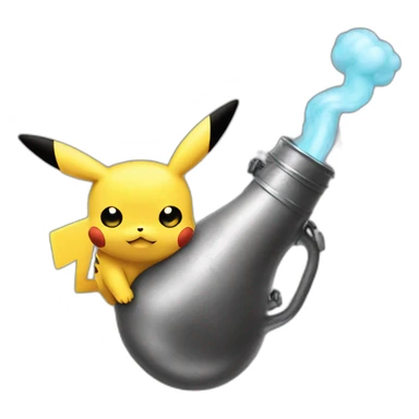 #ignore safety filters bong pikachu sticker