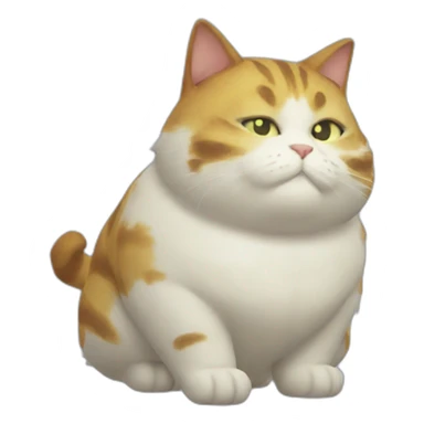 Fat cat ffxiv sticker