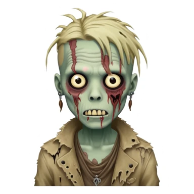 dreadhead zombie boy sticker