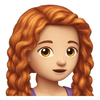 Long Redhair girl crying liso cabeloliso cabelo ​ 11 / 5.000 Resultados de tradução Resultado da tradução straight sticker