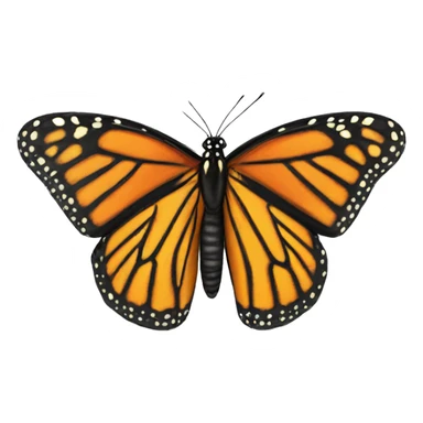 Monarch butterfly  sticker