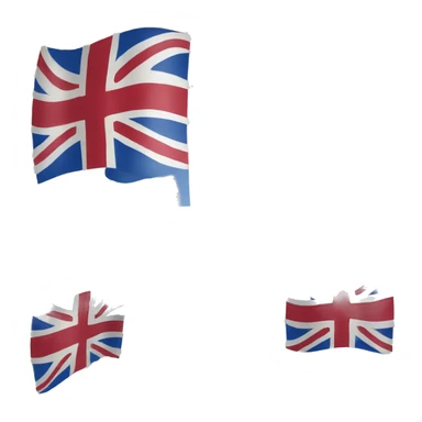 flag with white background and the cross of st andrew in the middle sticker