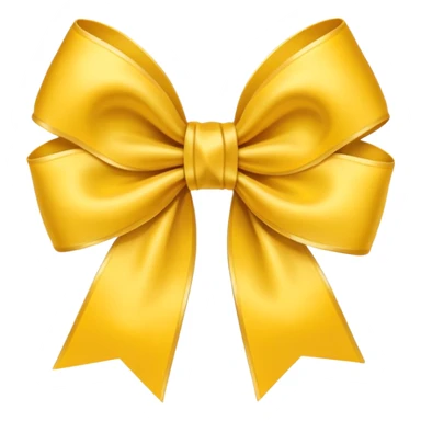 Make me a yellow bow sticker