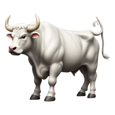 Wall Street Bull ready to charge sticker