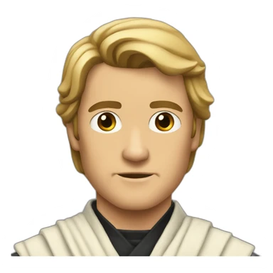 Master Skywalker, there’s too many of them, what are we going to do? sticker