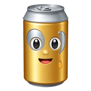 Un fut métallique de bière sticker