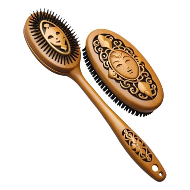 horoscope hairbrush sticker