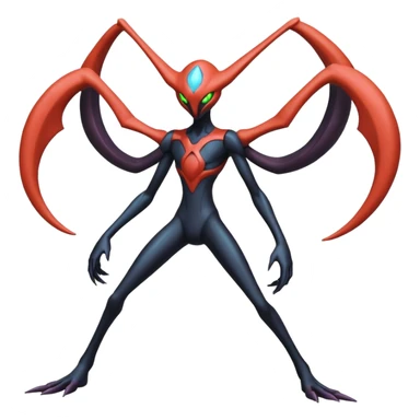 Deoxys-Darkrai-Yveltal-Lunala-Fakémon-hybrid-creature (full body)  sticker