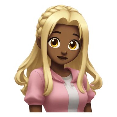 Anime girl uwu  sticker