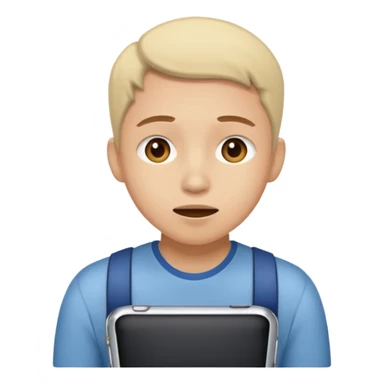 Someone waiting with anticipation and excitement but theyre also exhausted  sticker