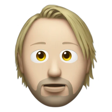 thom yorke radiohead sticker