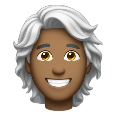 Amir laughing sticker