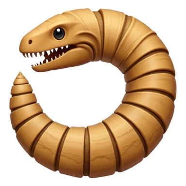 Sand worm from dune sticker