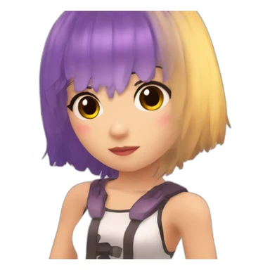 roblox skin kissing anime girl sticker