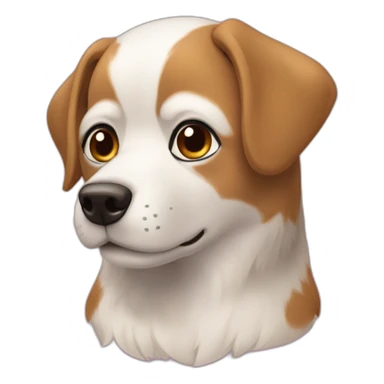 chien aveugle sticker