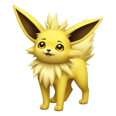 Jolteon full body sticker