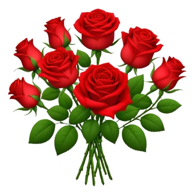 Bouquet of roses sticker