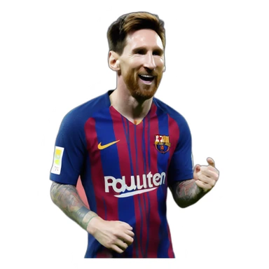 Messi qui fait un doigt sticker