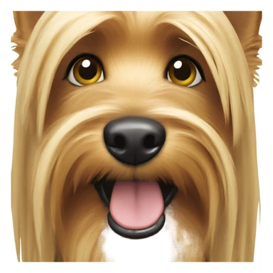 Silky terrier sticker
