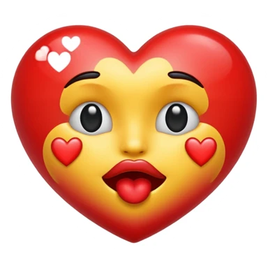 kiss emoji sticker