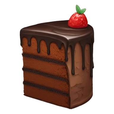 Chocolate-cake sticker